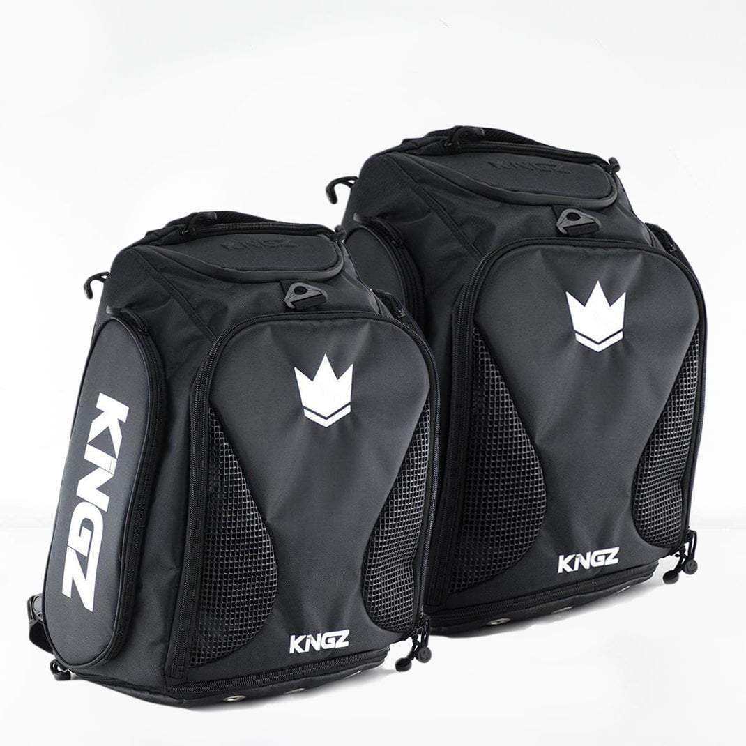 KINGZ Convertible BackPack 2.0 Háti/Sport kombi táska, Fekete XL